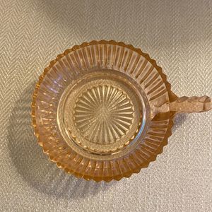 Bowl Queen Hocking Anchor Bowl Queen Glass Pink Anchor Hocking Queen Mary  Bowl.